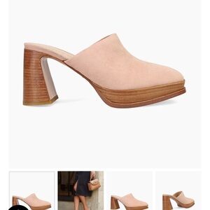 Pelle Moda Dilini Platform Mule in Blush